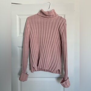 Eddie Bauer vintage Pink Turtleneck Sweater